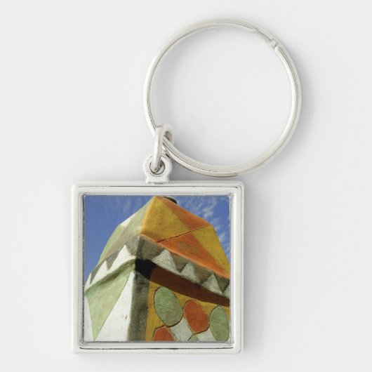 Soedan, Noord (Nubia), Versierd dak Sleutelhanger (Voorkant)