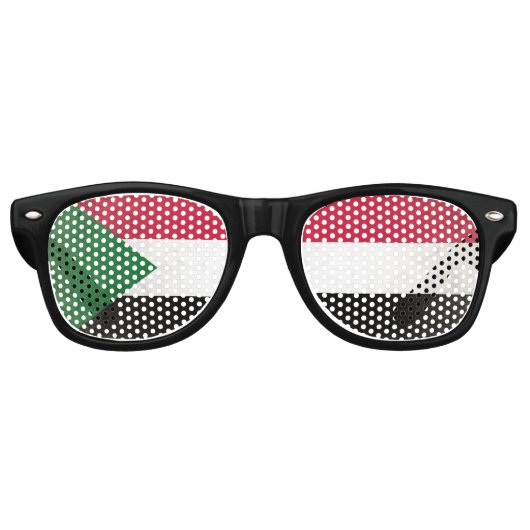 Soedan Retro Zonnebril (Voorkant)
