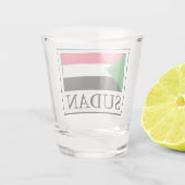 Soedan Shot Glas (Achterkant)