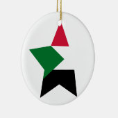 Soedan Star Keramisch Ornament (Rechts)