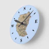 Soedanese kaartklok ronde klok (Hoek)