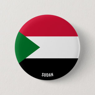 Soedanese vlag charmeert patriottische Button