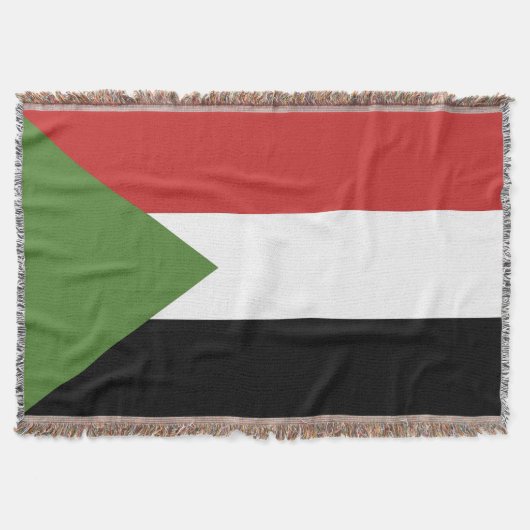 Soedanese vlag deken (Voorkant)