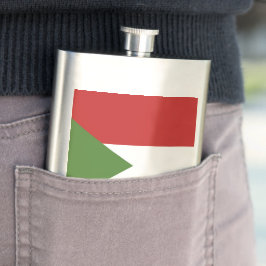 Soedanese vlag flacon