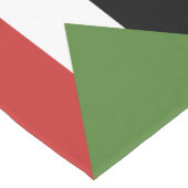 Soedanese vlag korte tafelloper (Hoek)