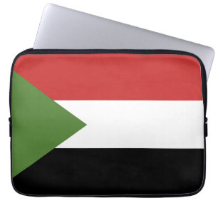 Soedanese vlag laptop sleeve