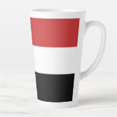 Soedanese vlag latte mok (Rechts)