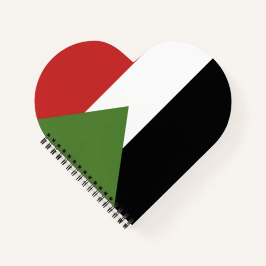 Soedanese vlag notitieboek (Voorkant)