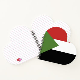Soedanese vlag notitieboek