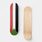 Soedanese vlag persoonlijk skateboard (Voorkant)