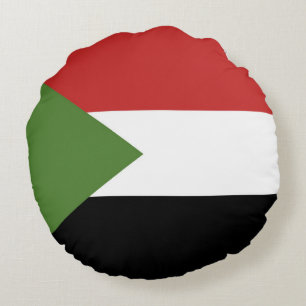Soedanese vlag rond kussen