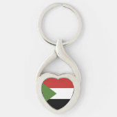 Soedanese vlag sleutelhanger (Voorkant)