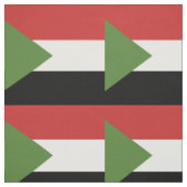 Soedanese vlag stof (Swatch)
