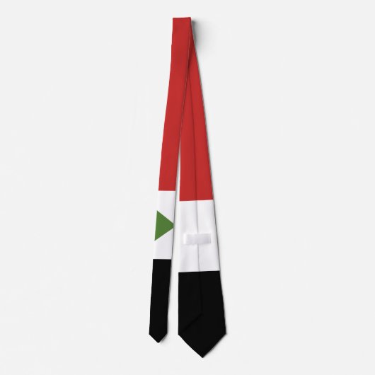 Soedanese vlag stropdas (Achterkant)