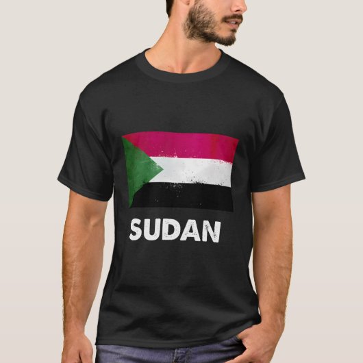 Soedanese vlag t-shirt (Voorkant)