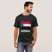 Soedanese vlag t-shirt (Voorkant volledig)