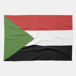 Soedanese vlag theedoek