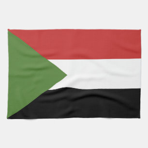 Soedanese vlag theedoek