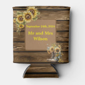  soennitische soennitische landbruiloft blikjeskoeler (Voorkant)