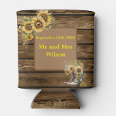  soennitische soennitische landbruiloft blikjeskoeler (Achterkant)