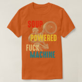 soep aangedreven machine soep aangedreven f machin t-shirt (Design voorkant)