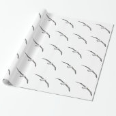 Soep Albatross Bird Cadeaupapier (Uitgerold)