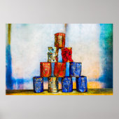 Soep Cans - na de lunch Poster (Voorkant)