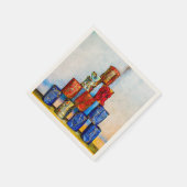 Soep Cans - na de lunch Servet (Hoek)