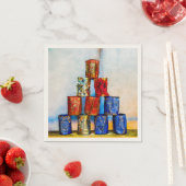 Soep Cans - na de lunch Servet (Insitu)