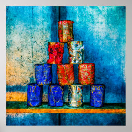 Soep Cans - Square Meal Poster