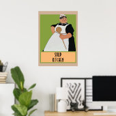 Soep Cook, voeg tekst Poster toe (Thuiskantoor)