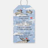 Soep in een pot cadeau label recept routebeschrijv cadeaulabel (Achterkant)