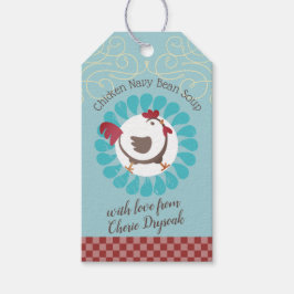 Soep in een potje cadeau label recept routebeschri cadeaulabel