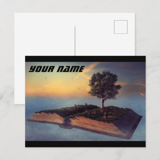 Soep met gedachten briefkaart (Voorkant / Achterkant)