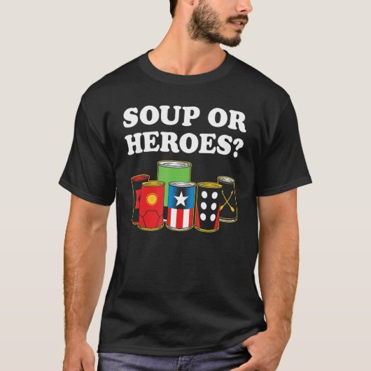 Soep of Heroes T-shirt (Voorkant)