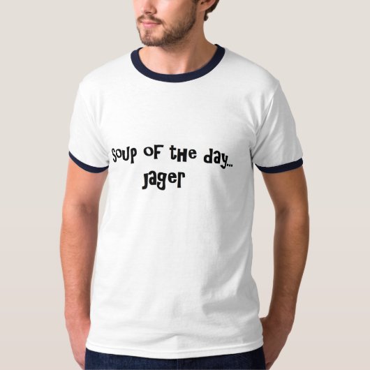 Soep of the Day Jager T-shirt (Voorkant)
