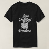 Soep Powered Fck Machine Funny Soup Design T-shirt (Design voorkant)