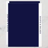 Soep & Salads | Ontvanger divider | Zeemacht en wi (Voorkant / Achterkant)