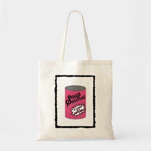 Soep Satchel!  VOOR LADEN. Tote Bag (Voorkant)