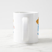 Soep up - Blue Swimsuit 2 Grote Koffiekop (Achterkant)