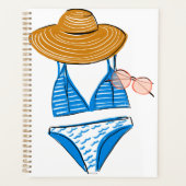 Soep up - Blue Swimsuit Planner (Voorkant)
