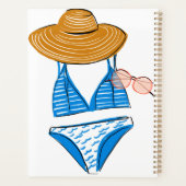 Soep up - Blue Swimsuit Planner (Achterkant)
