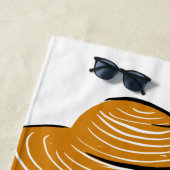 Soep up - Blue Swimsuit Strandlaken (In situ)