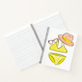 Soep up - Yellow Swimsuit Notitieboek (Binnen)