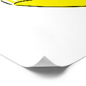 Soep up - Yellow Swimsuit Poster (Hoek)