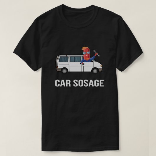 soep van auto t4 t shirt (Design voorkant)