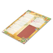Soep Van De Dag 7 Dagen Maaltijdplanner Notitieblok (Schuin)