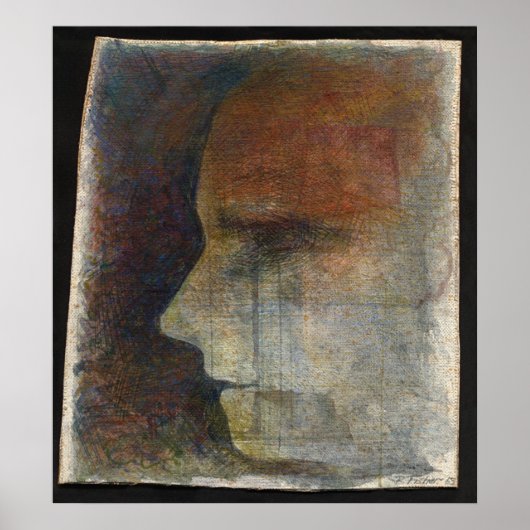 Soep van een Man met kabelbomen Poster (Voorkant)