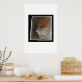 Soep van een Man met kabelbomen Poster (Keuken)