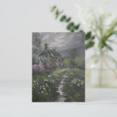 "Soepdag - Een Engels Cottage" Briefkaart (Staand voorkant)